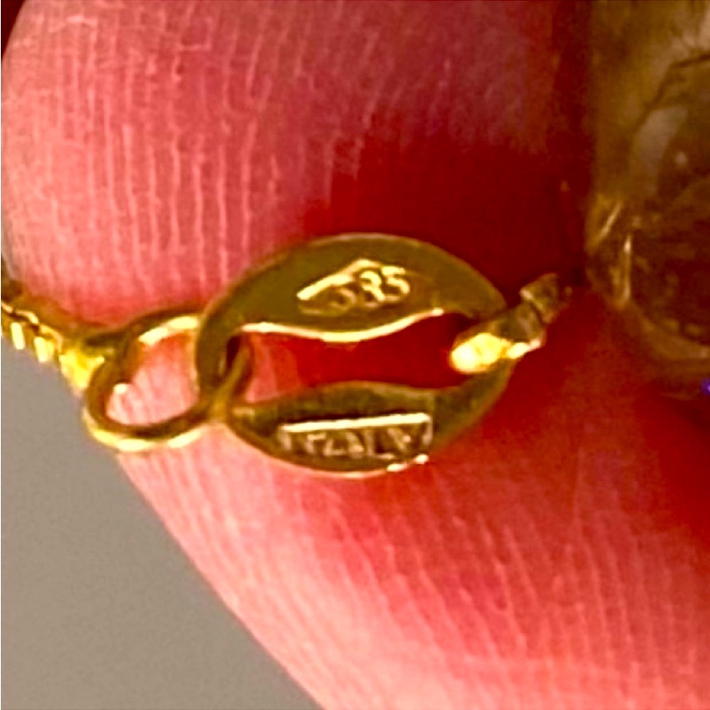 14kt gold chain - Picture 2 of 4